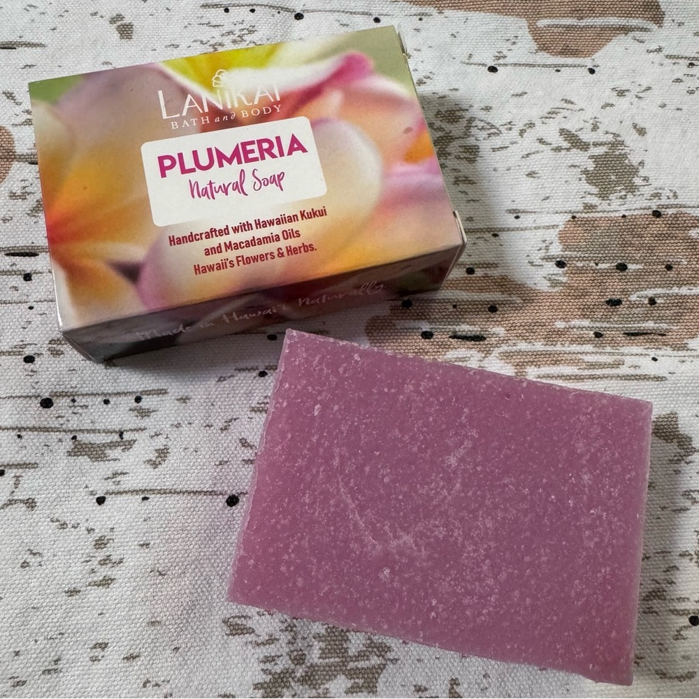 Handmade Natural Soap Hawaii Plumeria